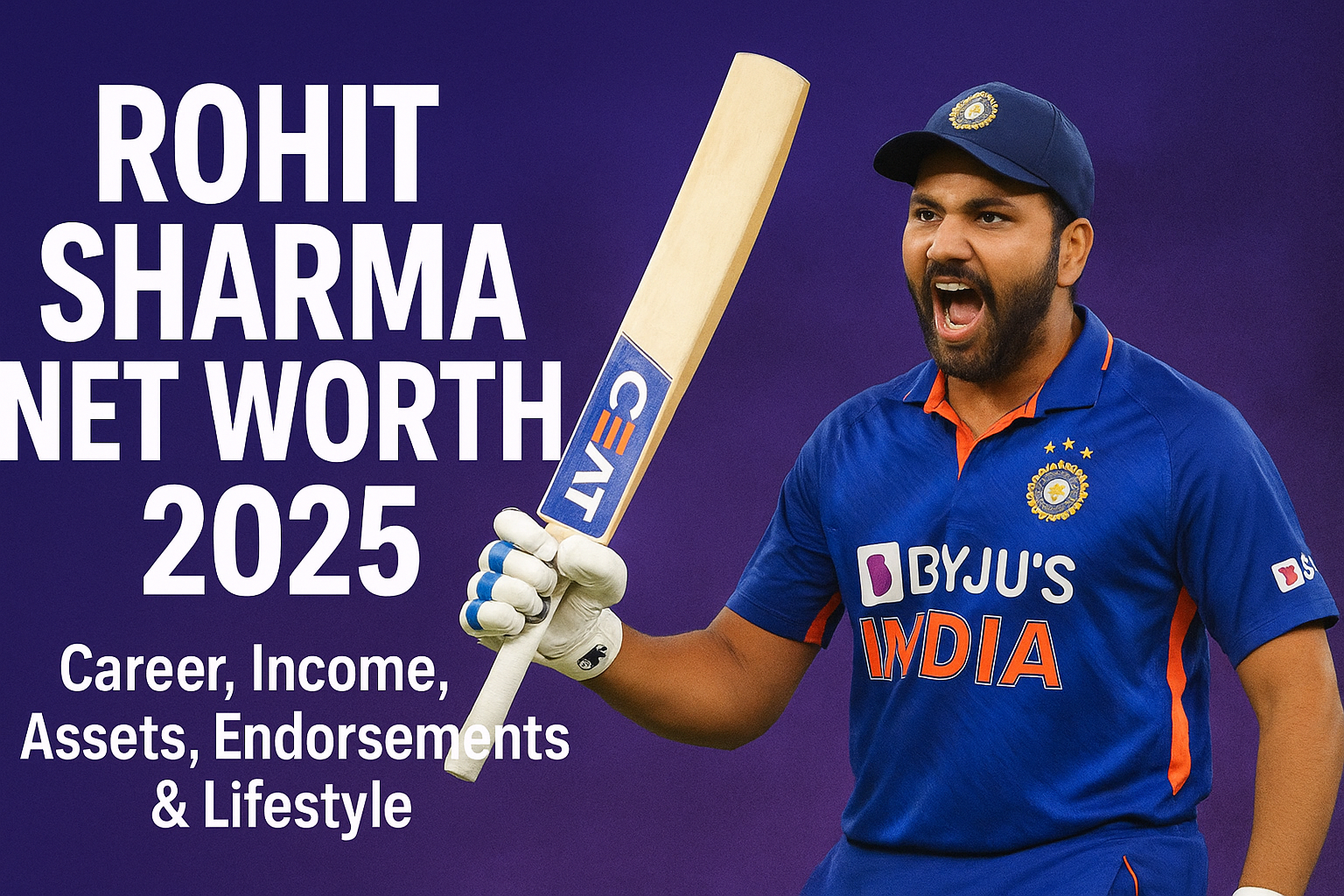 Rohit Sharma Net Worth 2025: